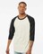 Tultex® Fine Jersey Raglan Crewneck Three-Quarter Sleeve T-Shirt